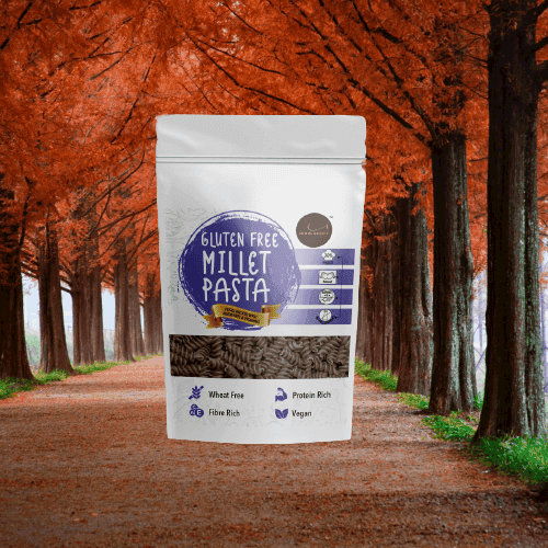 INDULGENCE Gluten Free Millet Pasta Pack of 2 (400 Gms) view 2