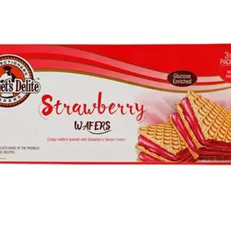 Gourmet Bakes Gourmet Delite Strawberry Wafer 75G, 1 Pc view 2