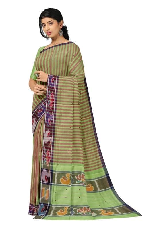 APCO Handloom (A Andhra Pradesh Govt Emporium)- Women's Traditional Pure Handloom Dulla Cotton Saree | DL0091 view 2