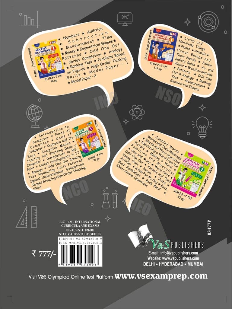 Olympiad Value Pack Class 1 (4 Book Set) view 2