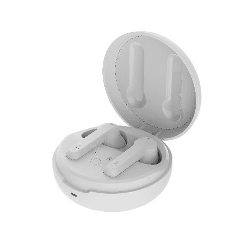 boAt Airdopes Sonik | Wireless Earbuds with 60 Hours Playback, Bluetooth v5.3, ENx™ Technology, ASAP™ Charge Tranquil White