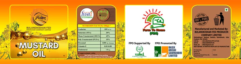 Mustard Oil 1L view 2