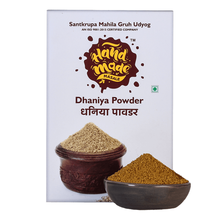 Handmade Masale Coriander Powder / Dhaniya Powder | Freshly Ground Coriander Powder | 100% Natural and Pure | No Additives or Preservatives | Gluten-Free | Vegan