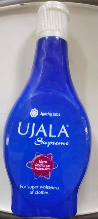 Ujala supreme for super whitness of clothes botel