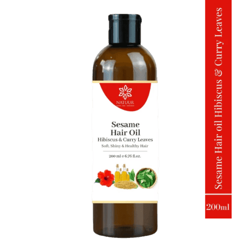 Ayurvedic Hair & Scalp Elixir | Sesame | Hibiscus | Curry Leaves | Restore | Nourish | Balance view 2