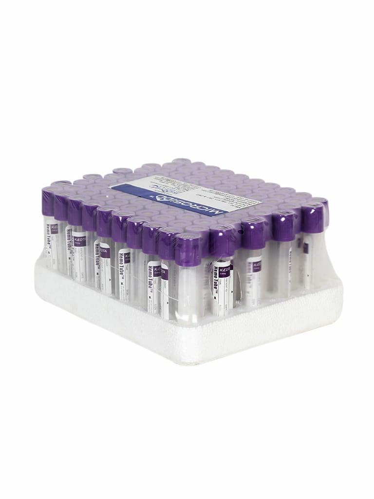 EDTA Tubes K3 - Thermocole pack 100's