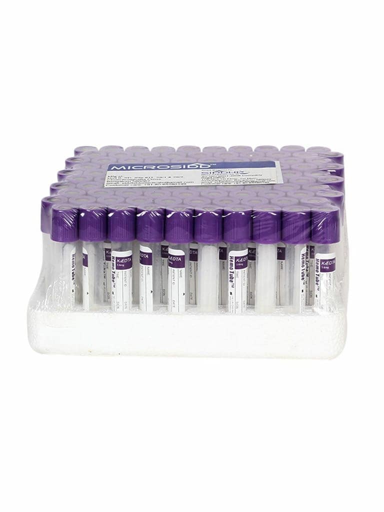 EDTA Tubes K3 - Thermocole pack 100's view 2