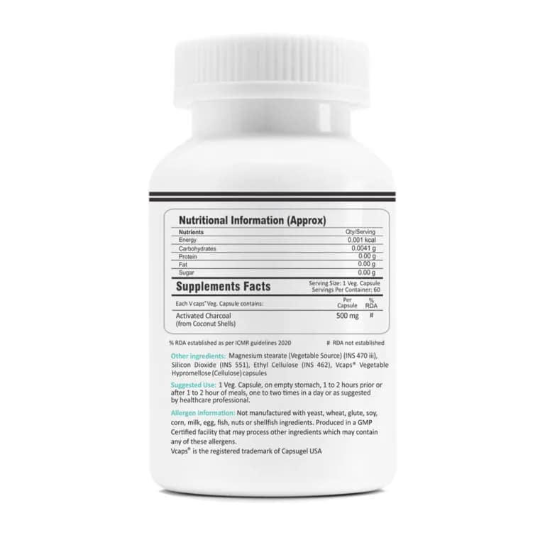 FM Nutrition Activated Charcoal view 2