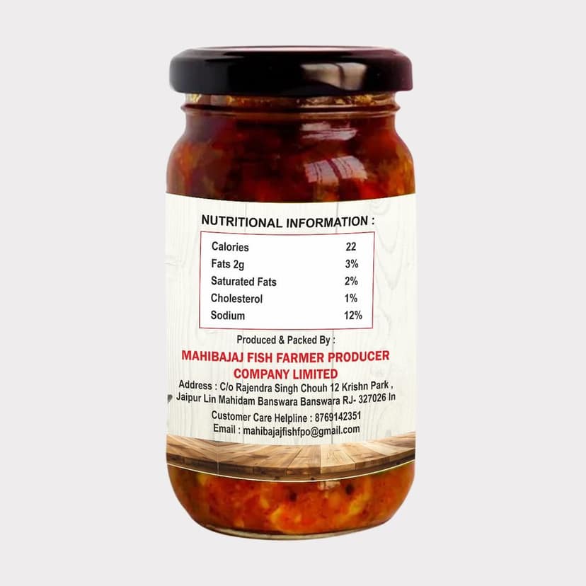 Fish Pickle (100 gm) view 2
