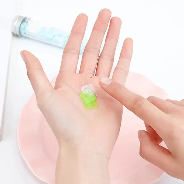 Elecsera Flower Tube Shape Bottle Paper Soap Clean Soft Bath Travel Bottle Soap (12 x 18 g) view 2