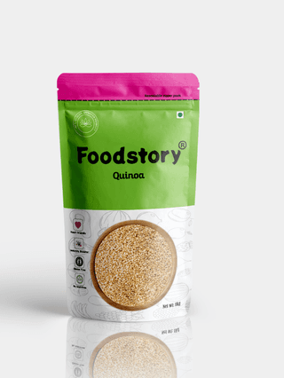 Foodstory Quinoa (Natural, High Protein, Gluten-Free Superfood, No Additives) 1kg