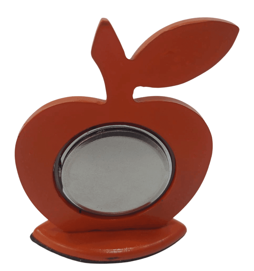 Unique Apple Shape Table Clock | Perfect for Home & Office | Best Gift Item view 2