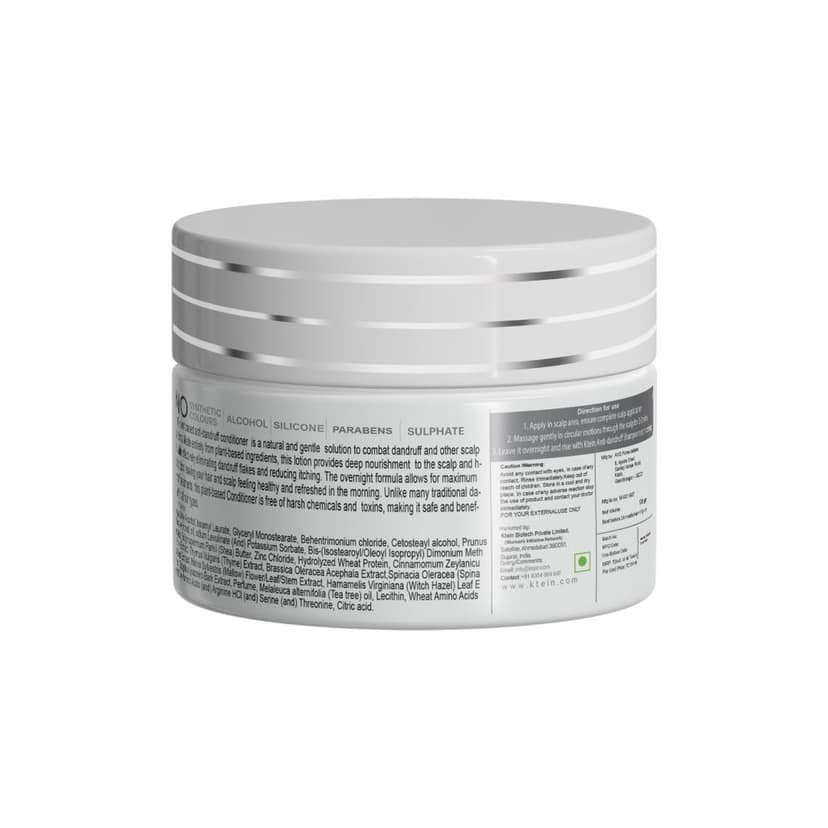 Ktein Natural 100% Plant Based Gentle Scalp Dandruff Conditioner (100 gram) view 2