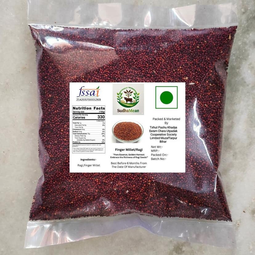 Premium Natural Ragi Seeds (Finger Millet) - Nutritious & Gluten-Free view 2