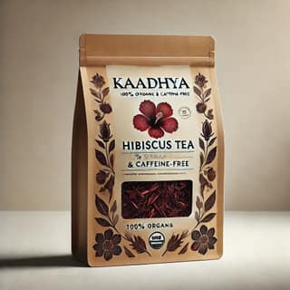 Organic Hibiscus Tea - Caffeine-Free, 100% Natural and Herbal, for a Relaxing and Healthy Lifestyle