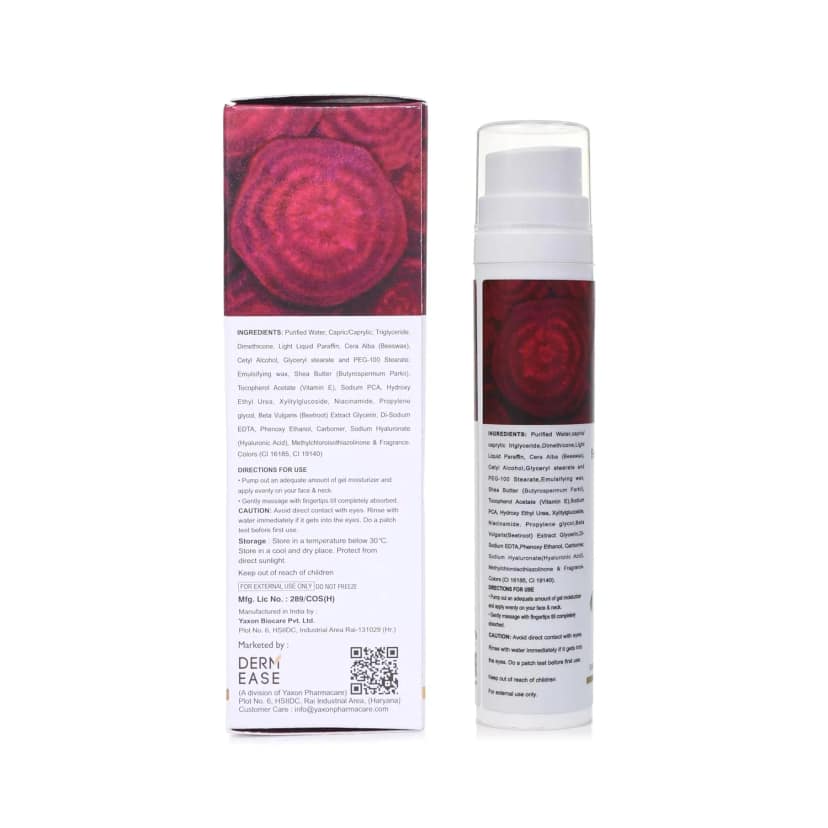 Dermease Beetroot Hydraful Moisturizer for Glow & Hydration view 2