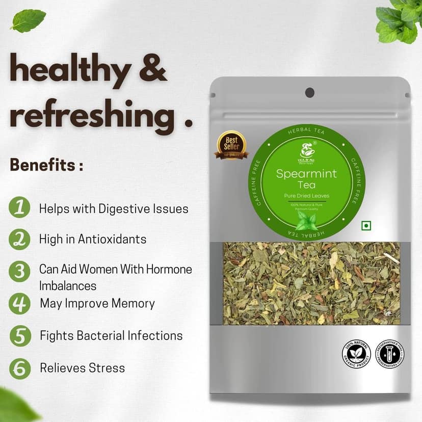 TEA & ME FARM PACKED l Caffeine Free Herbal Tea - Non Toxic - GMO Free | view 2