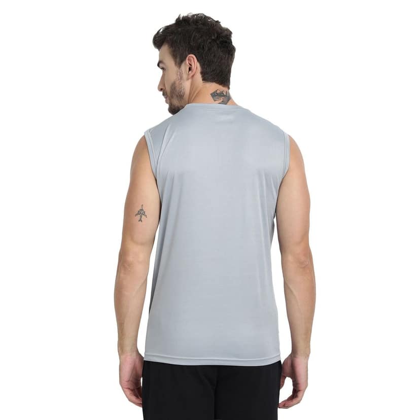 FTX Men Colorblock Round Neck Sleeveless Tshirt view 2