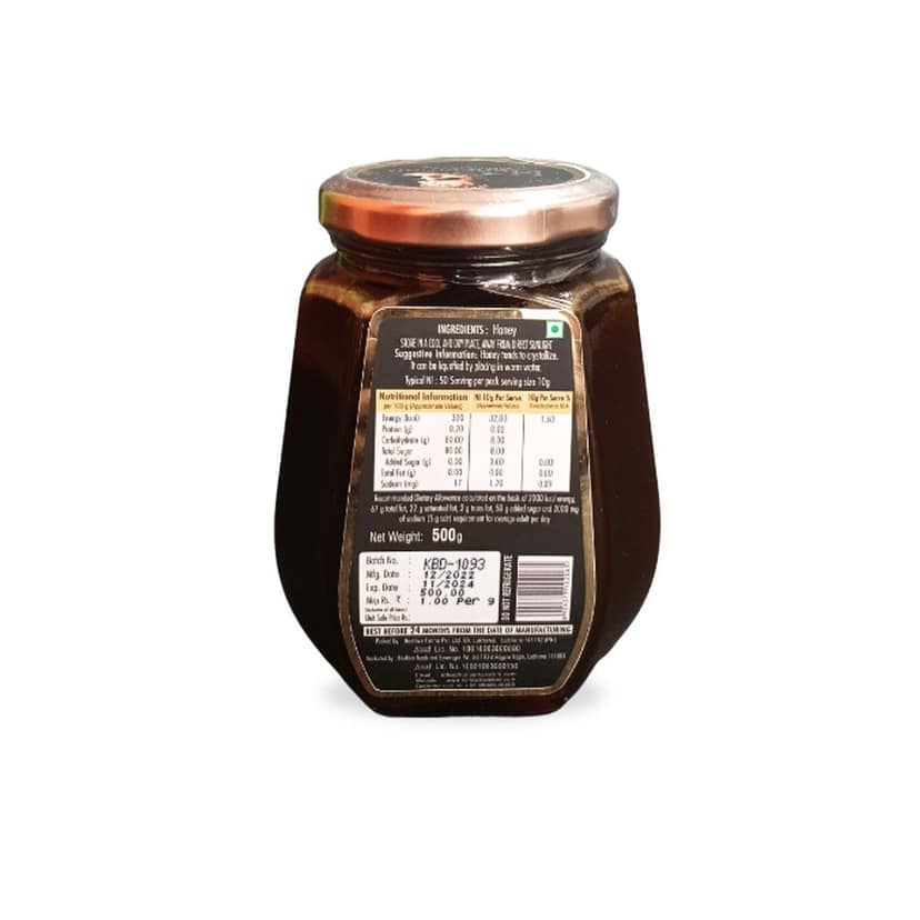Honeyman Black Forest Honey | Pure & Natural | Energy Booster (500) view 2