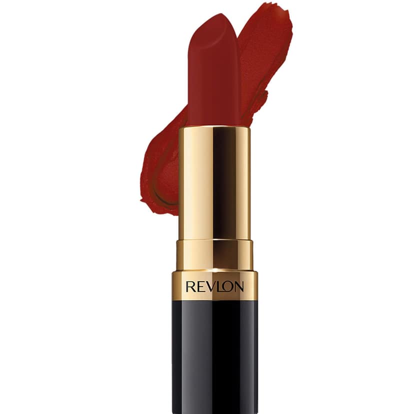 REVLON Super Lustrous Matte Lipstick, 80% Conditioning Ingredients, intance color, Waterproof, Long-Lasting, 100% Vegan Lipstick, Delectable (032), 4.25 gm REVLON Super Lustrous Matte Lipstick, 80% Conditioning Ingredients, intance color, Waterproof, Lon
