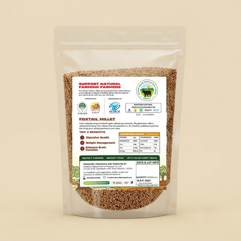 Foxtail Millet - 500Grams view 2
