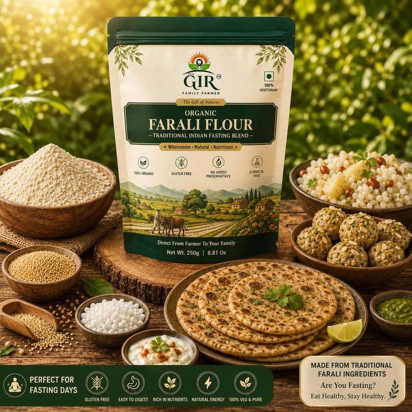 Organic Farali Flour - Traditional Indian Fasting Blend view 2