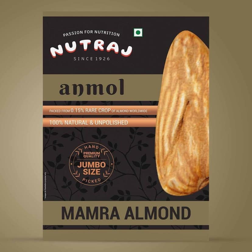 Nutraj Anmol Mamra Almond 500g view 2