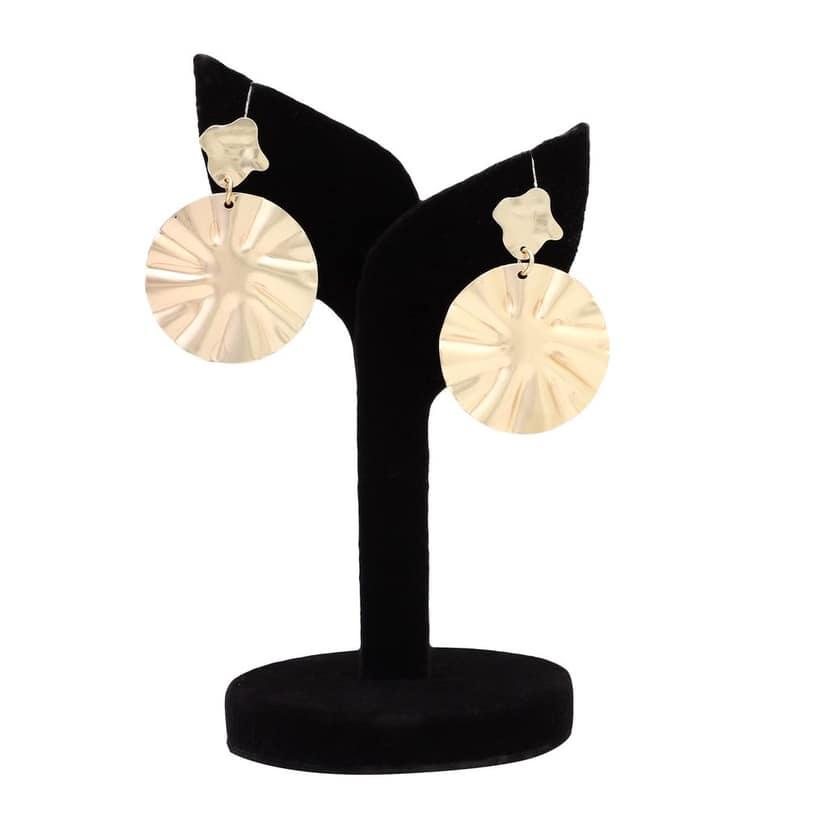 EKAM EK delicatly designed stunning combo of earrings in gold, combo of 4 pairs for women for party and casual purpose view 2
