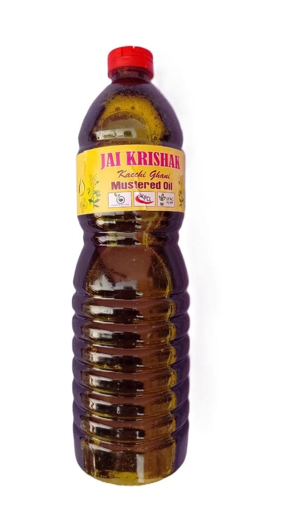 Jai Krishak Combo Pack (Mustard Oil + Chakki Atta) view 2