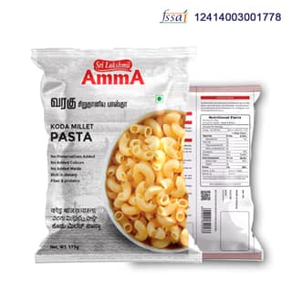 Sri Lakshmi AmmA Millet Pasta 175g | Available in 12 Variants