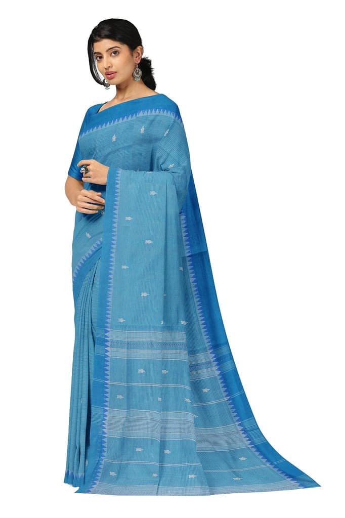 APCO Handloom (A Andhra Pradesh Govt Emporium)- Women's Traditional Pure Handloom Rajahmundry/Angara Cotton Saree | ACS0023 view 2