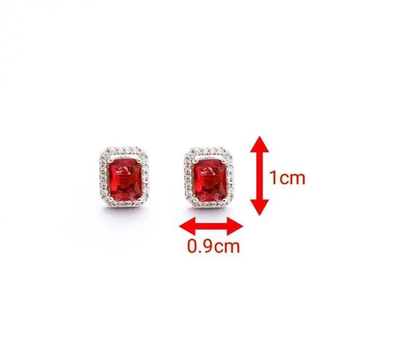 ColorFlex Cubic Zirconia Studs : The Every Day Sparkle view 2