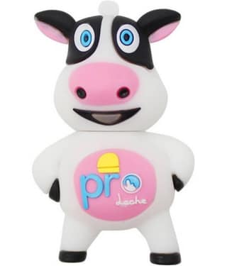 Pankreeti PKT619 Cow 32GB USB 2.0 Fancy Pendrive Pack of 1