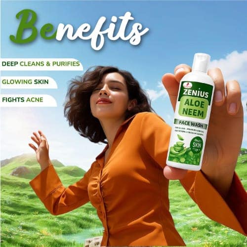 Zenius Aloe Neem Facewash view 2