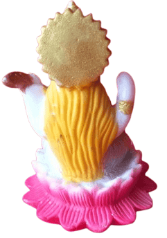 HandCrafted Goddess Saraswati Idol Playing Veena For Car Dash-Board |Office Table | MultiPurpose Use| Pack Of 2 view 2