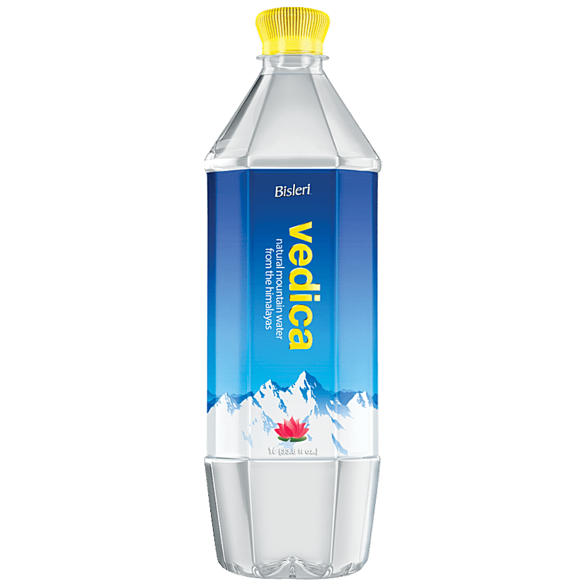Bisleri Natural Mountain Water - Vedica, 1 L Bottle view 2