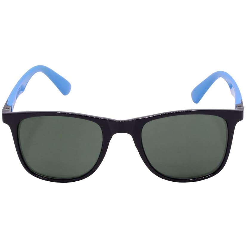 Hrinkar Green Rectangular Glasses Black, Sky Blue Frame Best Goggles for Men & Women - HRS-BT-07-BK-LBU-GRN view 2