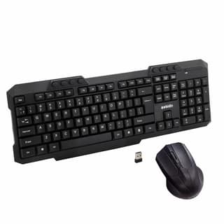 Zebion G2400 Wireless Keyboard Mouse Combo - Black