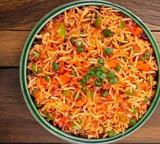 Veg Garlic Fried Rice