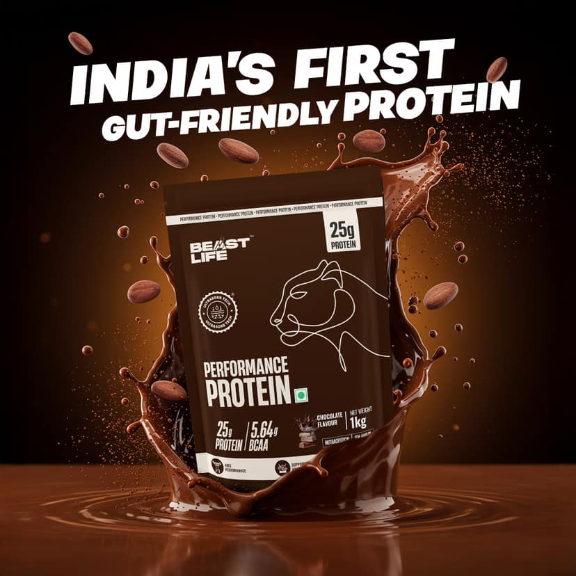 Muscle Power Combo | Performance Protein Chocolate Flavour + Creatine view 2