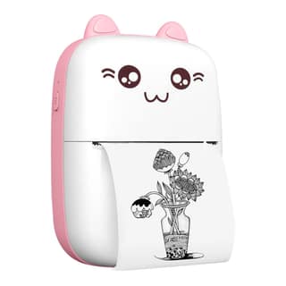 Vaku Luxos Mini Bluetooth Thermal Printer, Inkless Pocket Printer - Pink