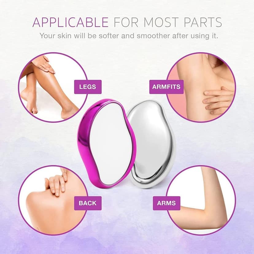 Crazy Crystal Hair Remover for Women and Men Upgraded Nano-Hair Eraser view 2