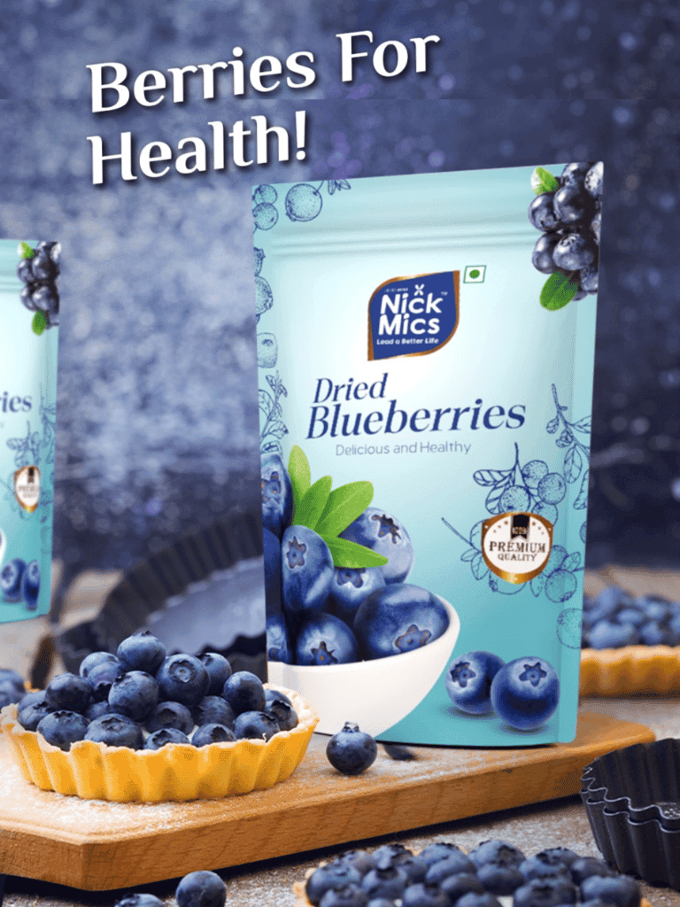 Nickmics Dried Blueberries-200g view 2