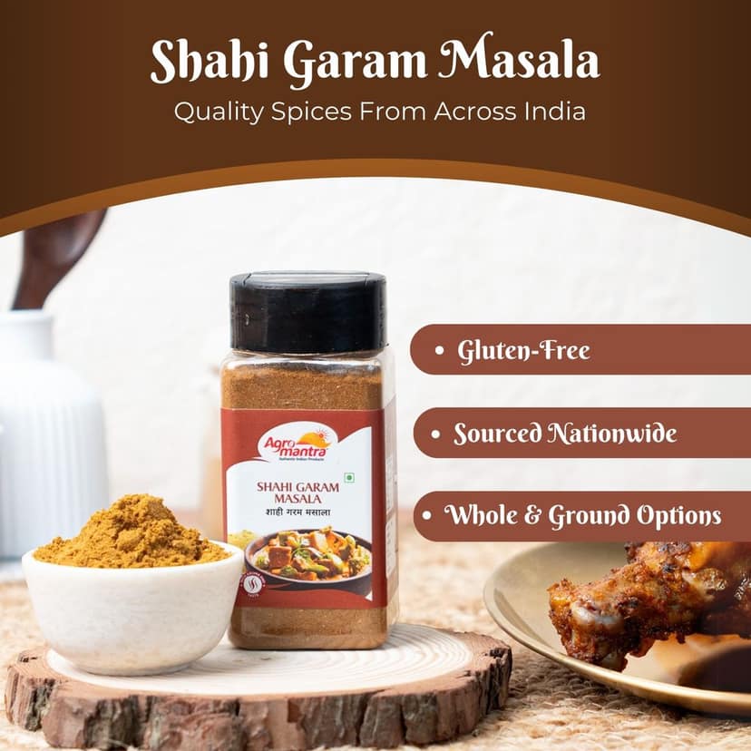 Agro Mantra Combo Of Shahi Garam Masala & Cinnamon Powder 100gm Each (pack of 2) view 2