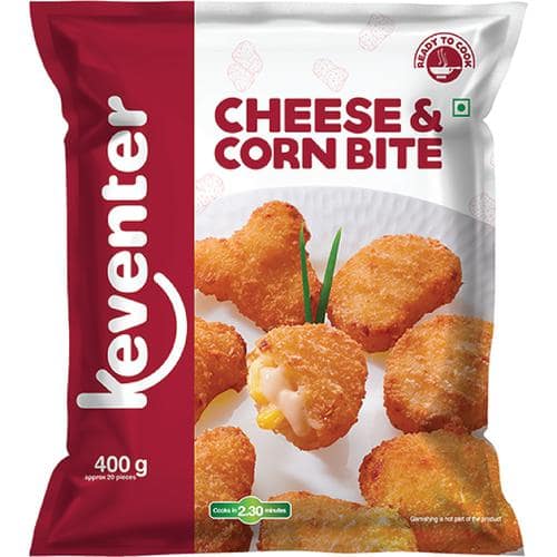 Keventer Cheese & Corn Bite, 400 Gm