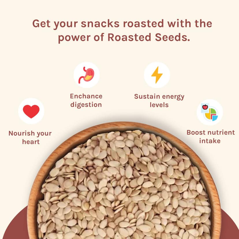 nourish you Organic Roasted Watermelon Seeds view 2