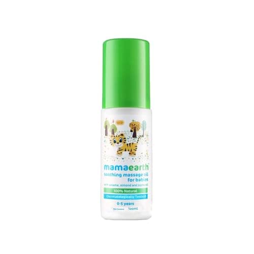 Mamaearth Soothing Massage Oil for Babies (100 ml, 0-5 Yrs,White) Mamaearth Soothing Massage Oil for Babies (100 ml, 0-5 Yrs,White) - 200 ml (Pack of 2) view 2