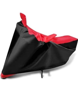 AutoRetail - Dust Proof Two Wheeler Polyster Cover With (Mirror Pocket) for Suzuki ( Pack of 1 ) , Multicolour