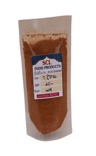 KAVALI SCL Food Products Idli Karam Powder 100g - Authentic South Indian Spicy Chutney Podi
