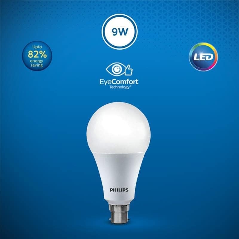 Philips Ace Saver 9W LED Bulb B22 Base Cool Day White | Pack of 2 | Energy-Efficient Lighting Solution view 2